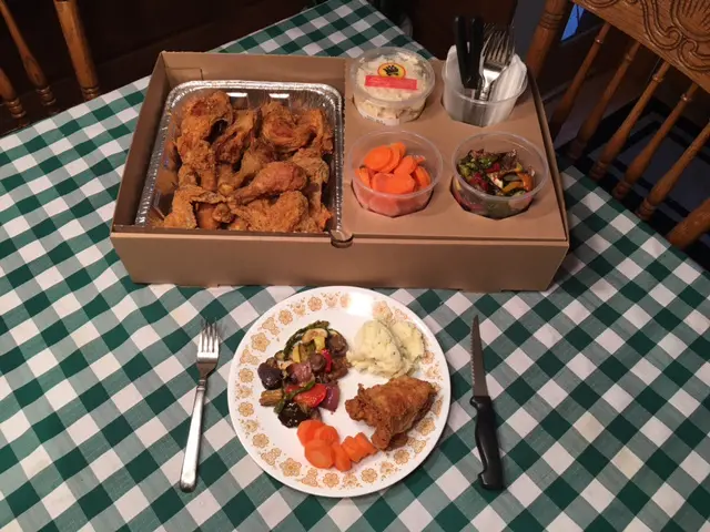 Web Site Fried Chicken Meal Ready to Serve