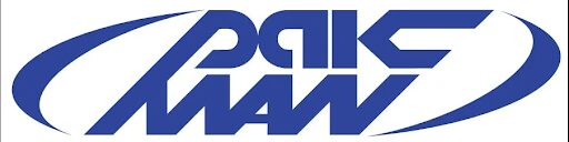 A blue logo of the company " opti-man ".